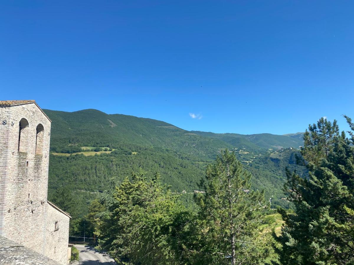 Il Tripode - Le Dimore Del Bordone Vallo di Nera Dış mekan fotoğraf