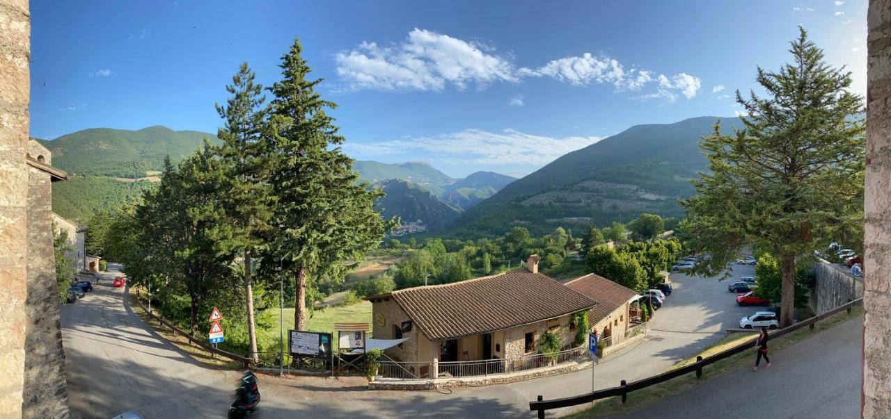 Il Tripode - Le Dimore Del Bordone Vallo di Nera Dış mekan fotoğraf